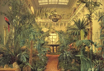Wintergarten im Winterpalast, St. Petersburg, 1840